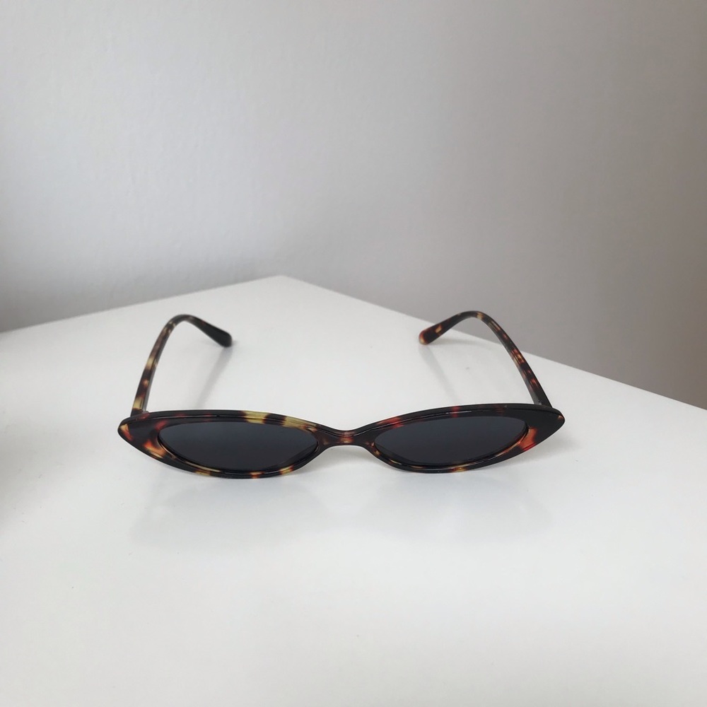 ASOS Skinny Cat Eye Sunglasses